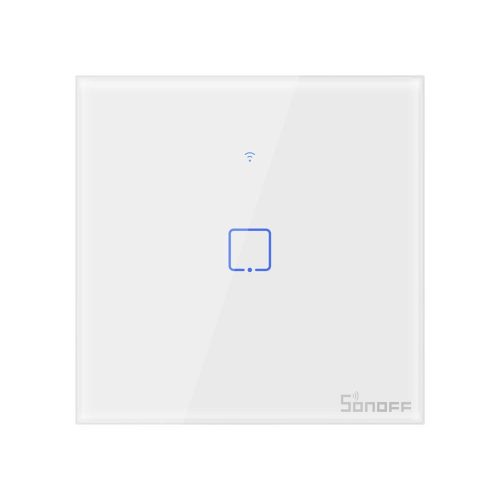 Sonoff Érintőképernyős kapcsoló WiFi + RF 433 T1 EU TX (1 csatornás)