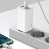 Baseus GaN2 Lite fali töltő, USB + USB-C, 65 W, EU (fehér)