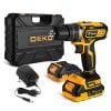 Deko Tools DKCD16ID01-H5S2 Akkumulátoros ütvefúrógép 16V