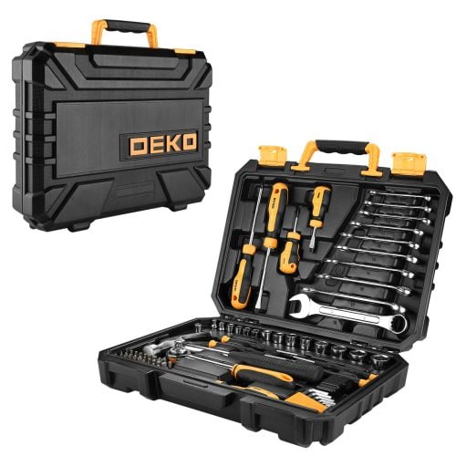 Deko Tools DKMT74 Szerszámkészlet, 74 részes