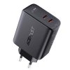 Wall Charger Acefast A9, 2x USB-C, PD 40W (czarna)