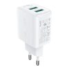 Wall Charger Acefast A33, 2x USB, 18W, QC3.0 (white)