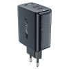 Wall charger Acefast A29 PD50W GAN 2x USB-C 50W (black)