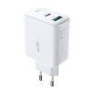 Wall Charger Acefast A5 PD32W, USB + USB-C (white)