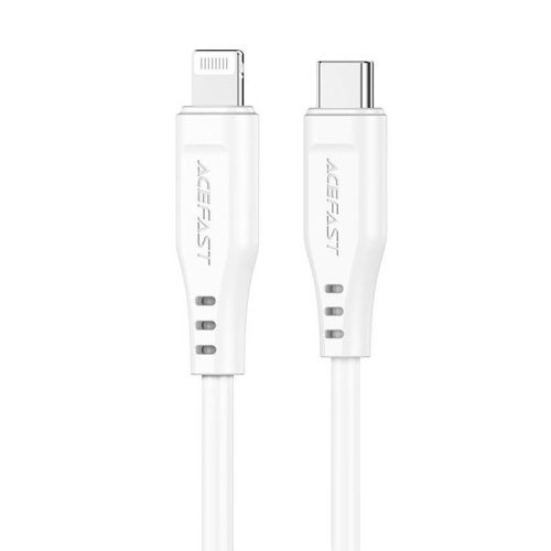 Cable USB MFI Acefast C3-01, USB-C to Lightning, 30W, 1.2m (white)