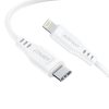 Cable USB MFI Acefast C3-01, USB-C to Lightning, 30W, 1.2m (white)