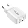 Power charger Choetech C0030, 2A, 2x USB (white)