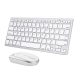 Mouse and keyboard combo Omoton KB066 30 (Silver)