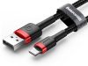 Baseus Cafule 2.4A Lightning USB-kábel 0.5m (piros)