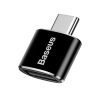 Baseus USB-USB Type-C 2.4A adapter (fekete)