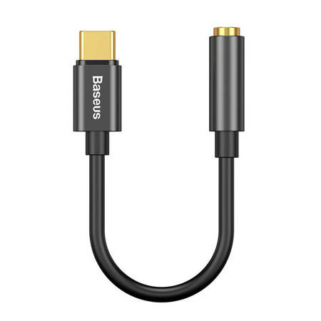 Baseus L54 USB-C audioadapter + 3,5 mm-es mini jack (fekete)
