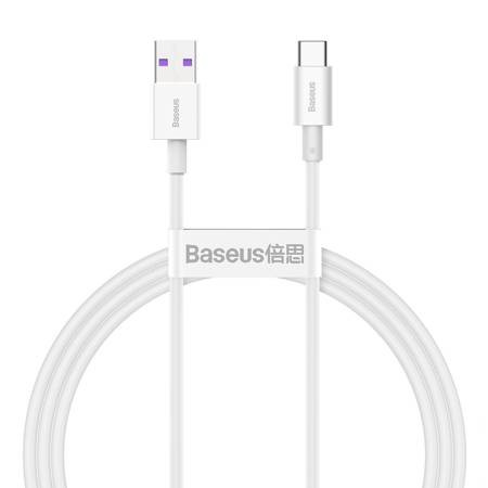 USB-USB-C Baseus Superior Series kábel, 66 W, 1 m (fehér)