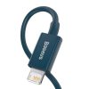 USB-kábel a Lightning Baseus Superior sorozathoz, 2,4 A, 2 m (kék)