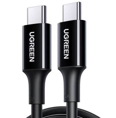 USB-C ? USB-C UGREEN US300 kábel, 100 W, 5 A, 1 m (fekete)