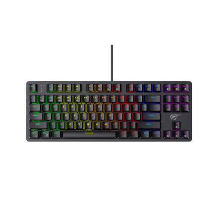 Havit KB869L mechanikus játék billentyűzet RGB