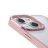 Baseus Crystal átlátszó tok iPhone 13 készülékhez (rózsaszín)