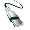 Baseus Cafule USB-C ? USB-C kábel, 100 W, 2 m (zöld)