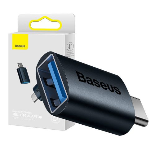 Baseus Ingenuity USB-C ? USB-A OTG adapter (kék)