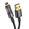 Baseus Explorer USB-Lightning kábel, 2,4A, 2m (fekete)