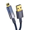 Baseus Explorer USB-Lightning kábel, 2,4A, 2m (kék)