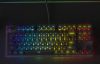 BlitzWolf BW-KB2 mechanikus gamer billentyűzet, piros kapcsolóval (RGB)