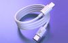 USB-C-USB-C kábel Vipfan P02, 1m (fehér)