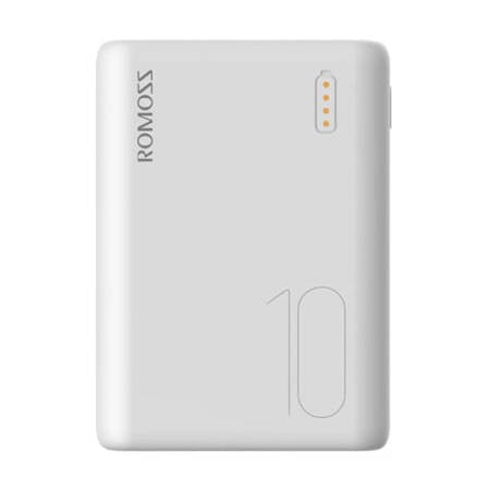 Romoss Simple 10 Powerbank,10000mAh (fehér)