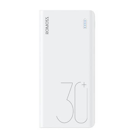 Romoss Sense 8+ Powerbank,30000mAh (fehér)