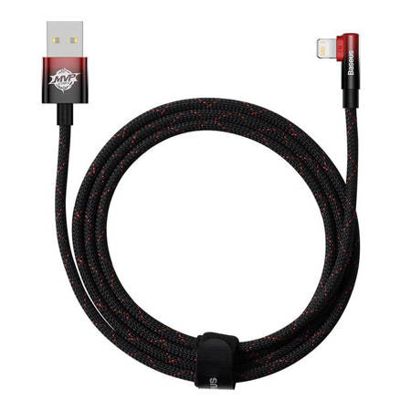 Baseus MVP 2 Lightning 2m 20W cable - (black-red)