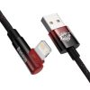 Baseus MVP 2 Lightning 2m 20W cable - (black-red)