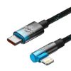 Baseus USB-C to Lightning MVP 20W 1m Cable (Black-blue)