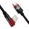 Baseus USB-C to Lightning MVP 20W 2m Cable (Black-red)