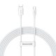 Baseus Superior Series Cable USB to USB-C, 100W, PD, 2m (white)