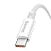 Baseus Superior Series Cable USB to USB-C, 100W, PD, 2m (white)