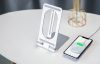 Nillkin PowerHold Qi wireless charger with stand (gray)