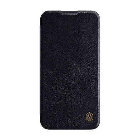 Nillkin Qin Pro Leather Case for iPhone 14 (Black)