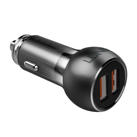 Car charger LDNIO C503Q, 2x USB, QC 3.0, 36W (black)