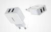 Wall charger LDNIO A2202, 2x USB, 12W (white)