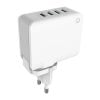 Wall charger LDNIO 4403, 4x USB, 22W (white)