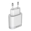 Wall charger LDNIO A303Q, USB-C, QC 3.0, 18W (white)