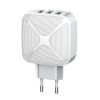 Wall charger LDNIO A3310Q, 3x USB, QC 3.0 (white)