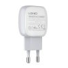 Wall charger LDNIO A2313C, USB + USB-C, PD + QC 3.0, 20W (white)