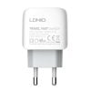 Wall charger LDNIO A3312, 3x USB, 17W (white)