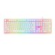 Havit KB876L gamer billentyűzet RGB (fehér)