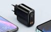 Wall charger Mcdodo CH-7170 PD 20W 2xUSB + USB-C (black)