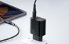 Wall charger Mcdodo CH-0922 USB + USB-C, 33W + USB-C cable (black)