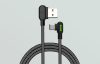 USB to USB-C cable Mcdodo CA-5280 LED, 1.2m (black)