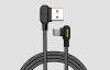 USB to USB-C cable Mcdodo CA-5280 LED, 1.8m (black)