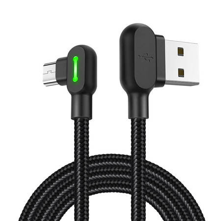 Mcdodo CA-5280 LED USB to Micro USB Cable, 1.2m (Black)