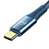 USB-C to USB-C Mcdodo Firefox 100W cable, 2m (blue)